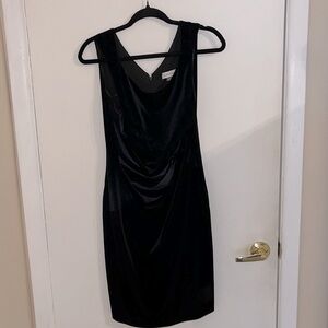 Calvin Klein navy blue party dress with sparkles! Size 10. Worn once!